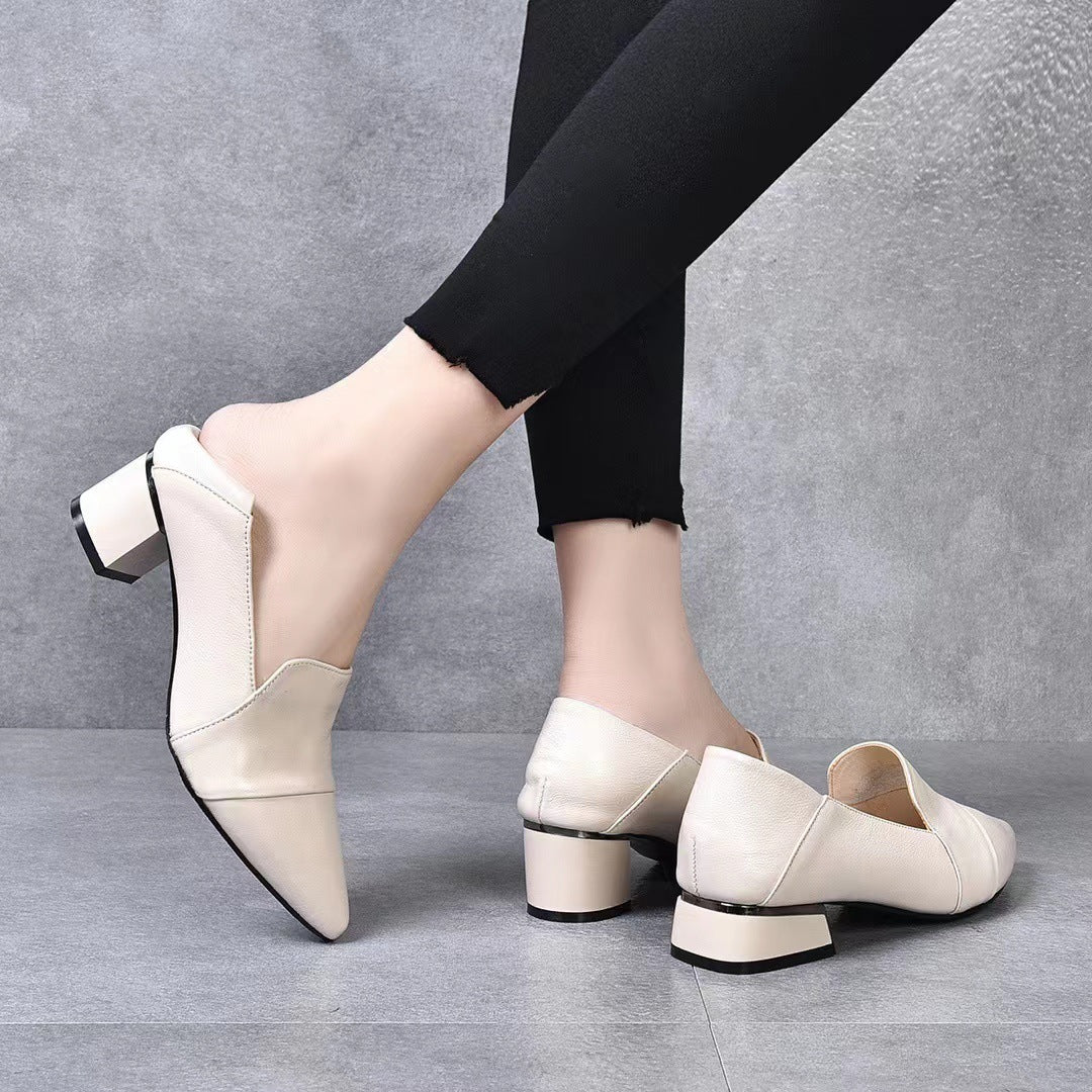 Women's Medium-heeled Shoes