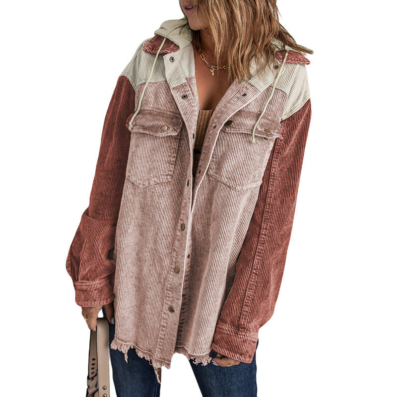 New Women's Cardigan Hooded Coat