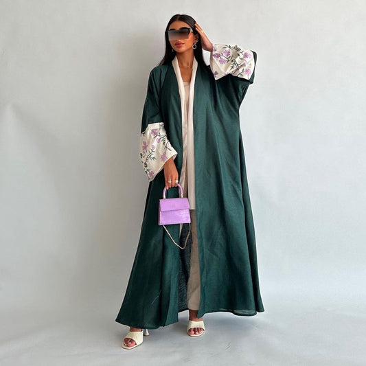Dubai Middle East Cardigan Robe Embroidery