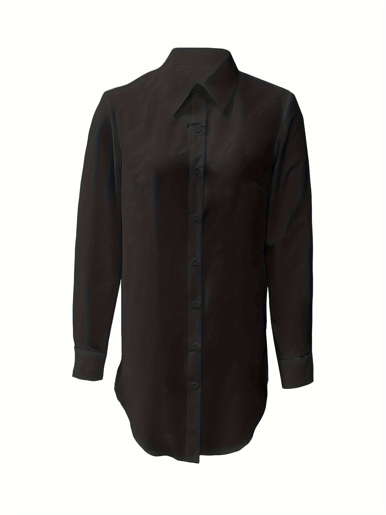 Long And Simple Casual Shirts