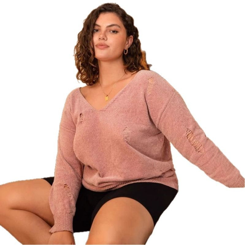 Large Size Women's Sweater