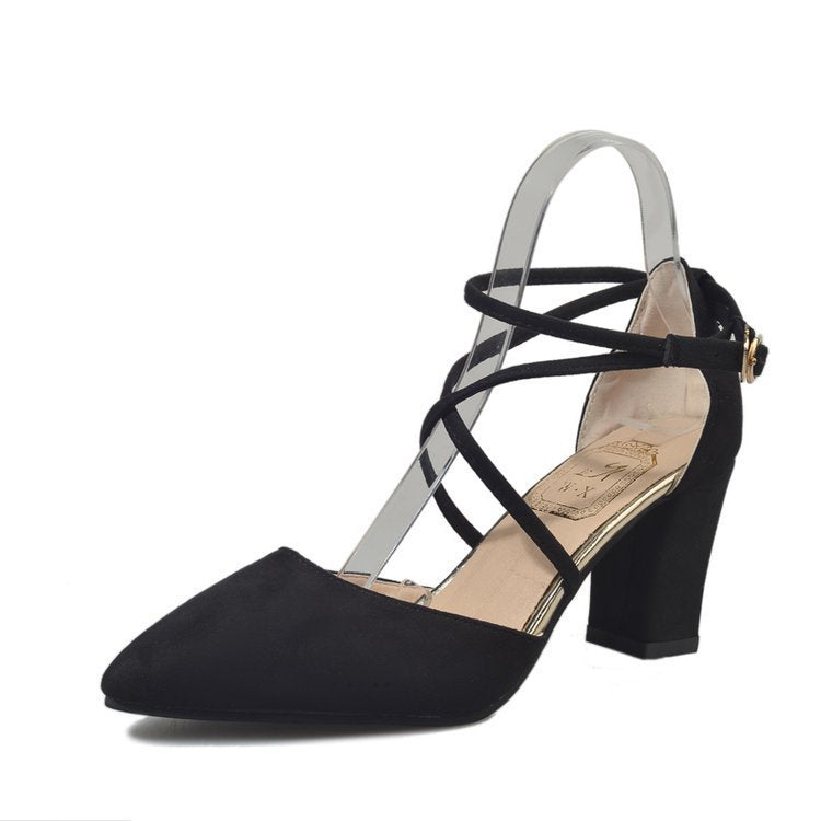 Korean Fashion High Heel Sandals