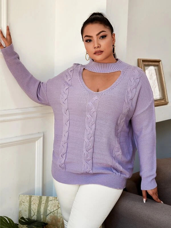 Large Size Women's Sweater