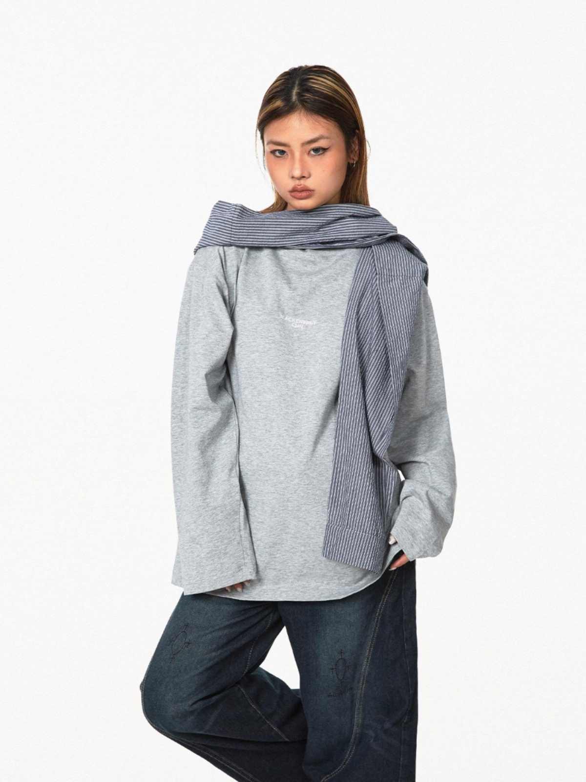 Retro Sleeve T-shirt Top