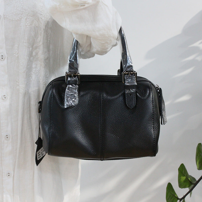 Leather retro art bag