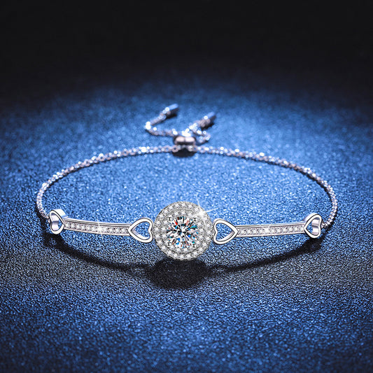 European And American Moissanite Bracelet