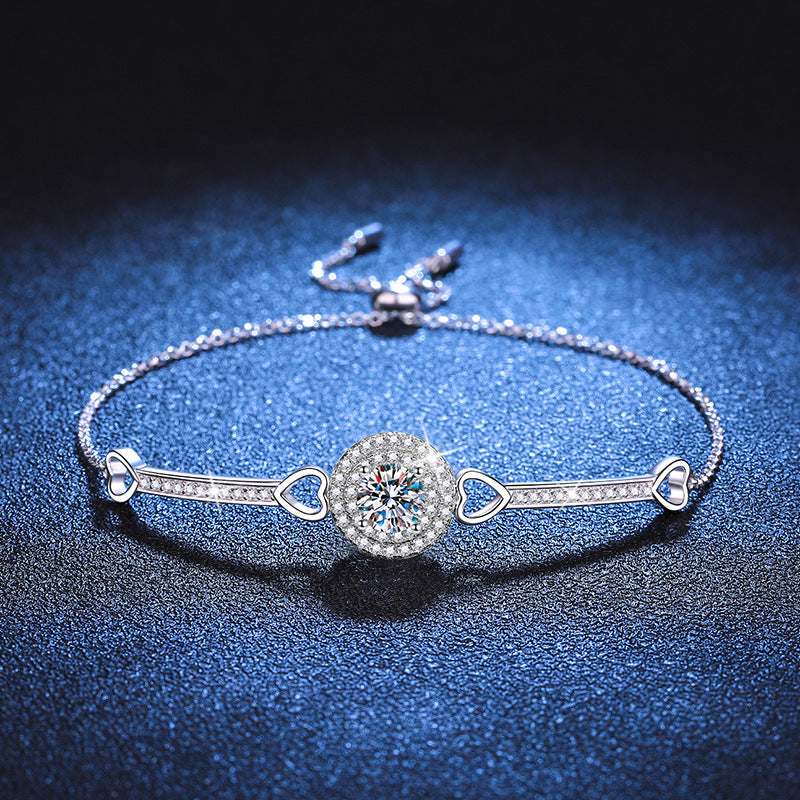European And American Moissanite Bracelet