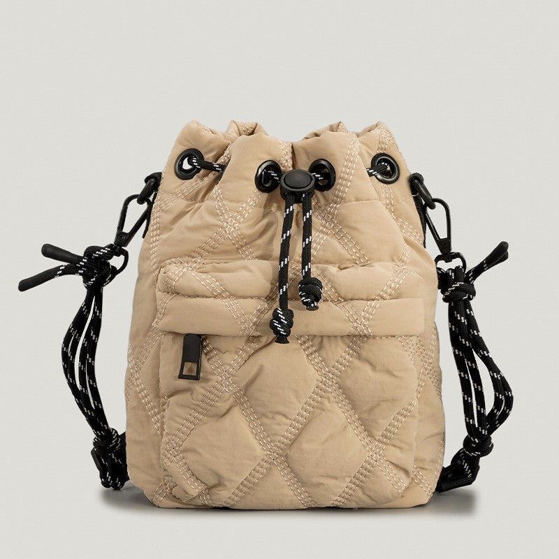 Cushion Cotton Women's Bucket Bag