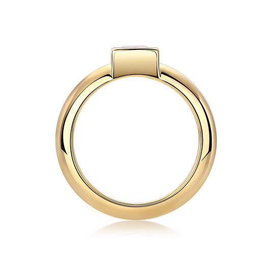 Square Diamond Ring