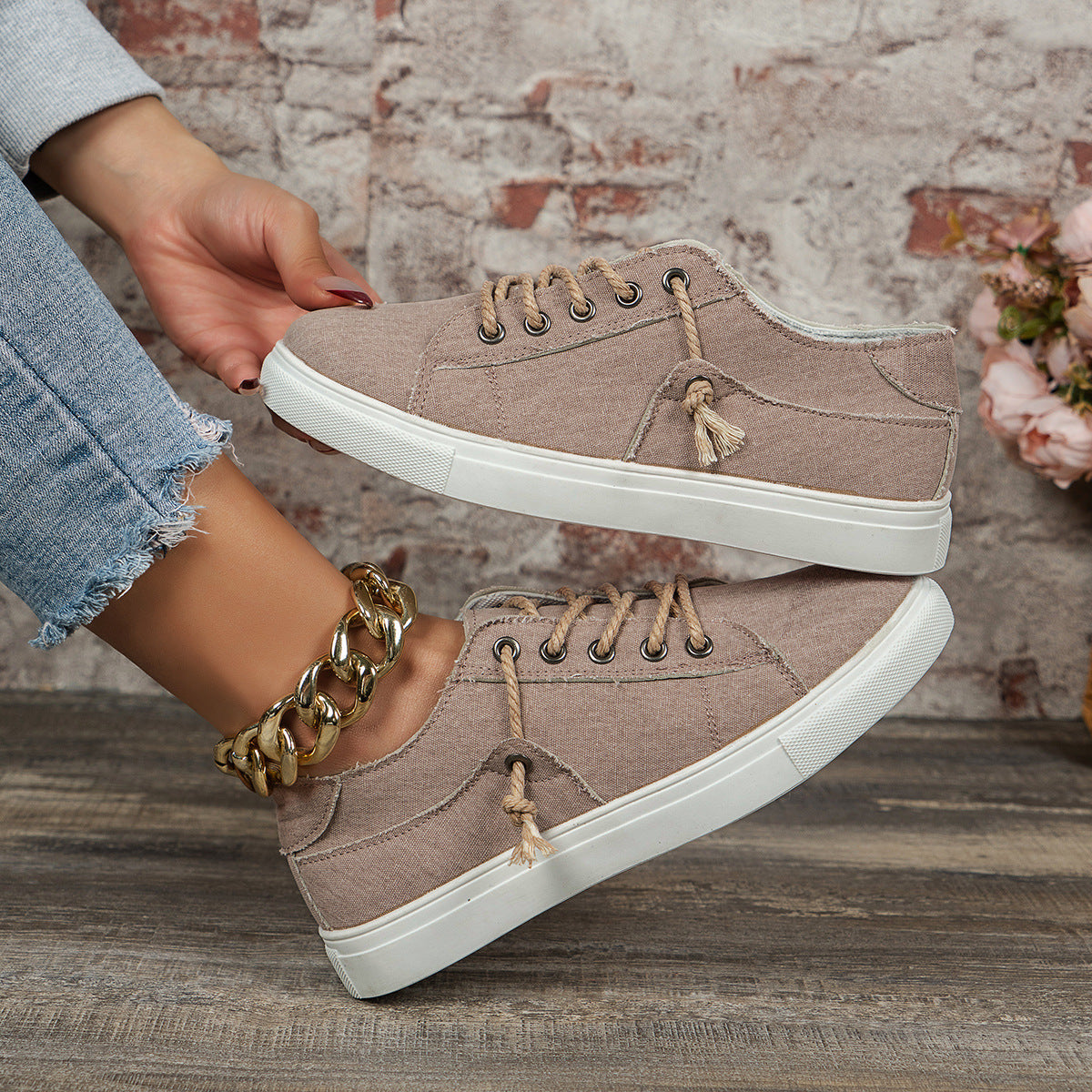 Denim Sports Casual Shoes