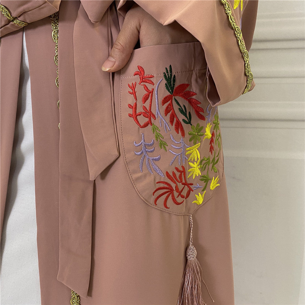 Cardigan Lace Up Women's Robe