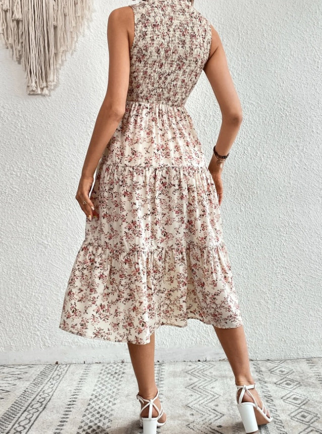 Floral Print Beach Outfits Women