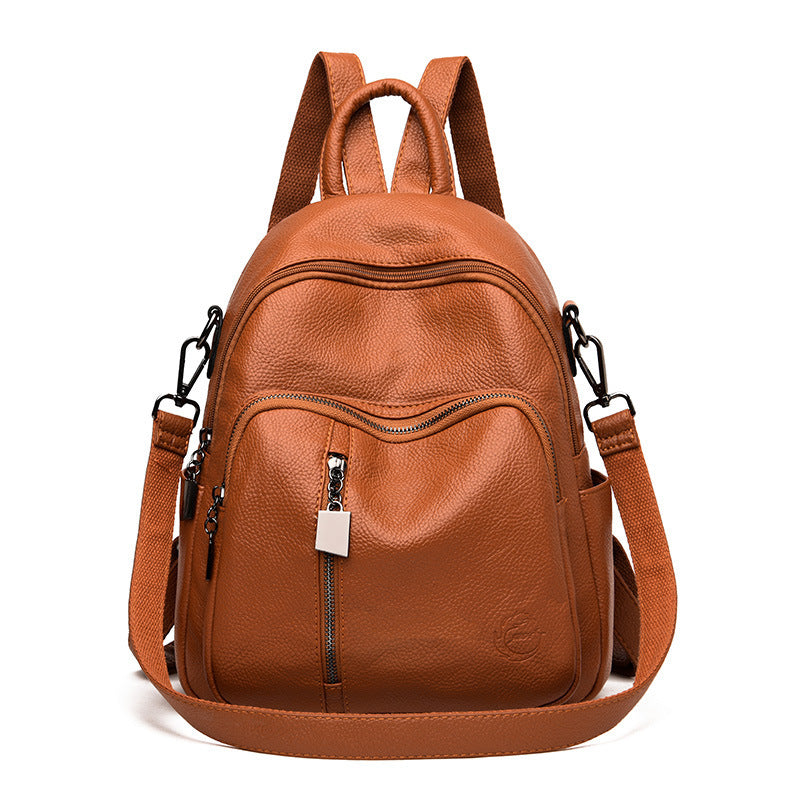 Trendy Korean Casual Pu Soft Leather