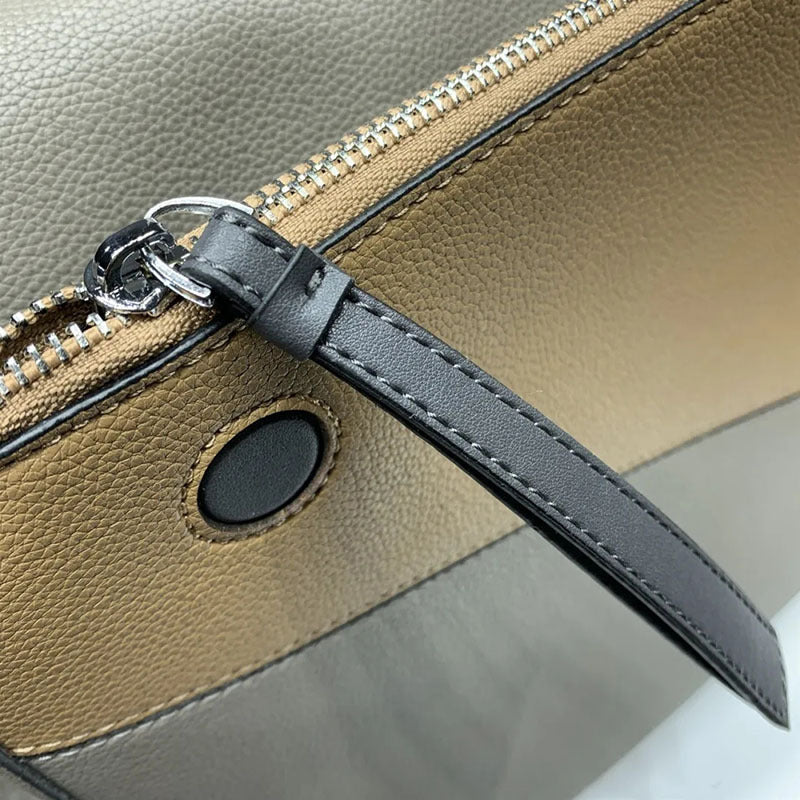 Color matching diagonal bag