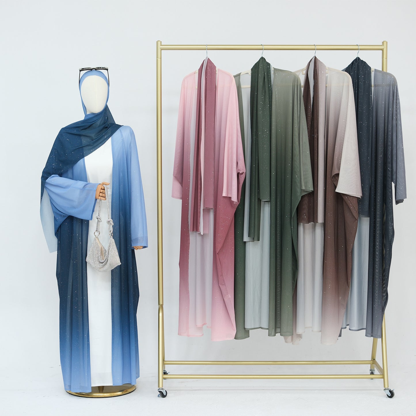 Headscarf Daily Party Cardigan Robe