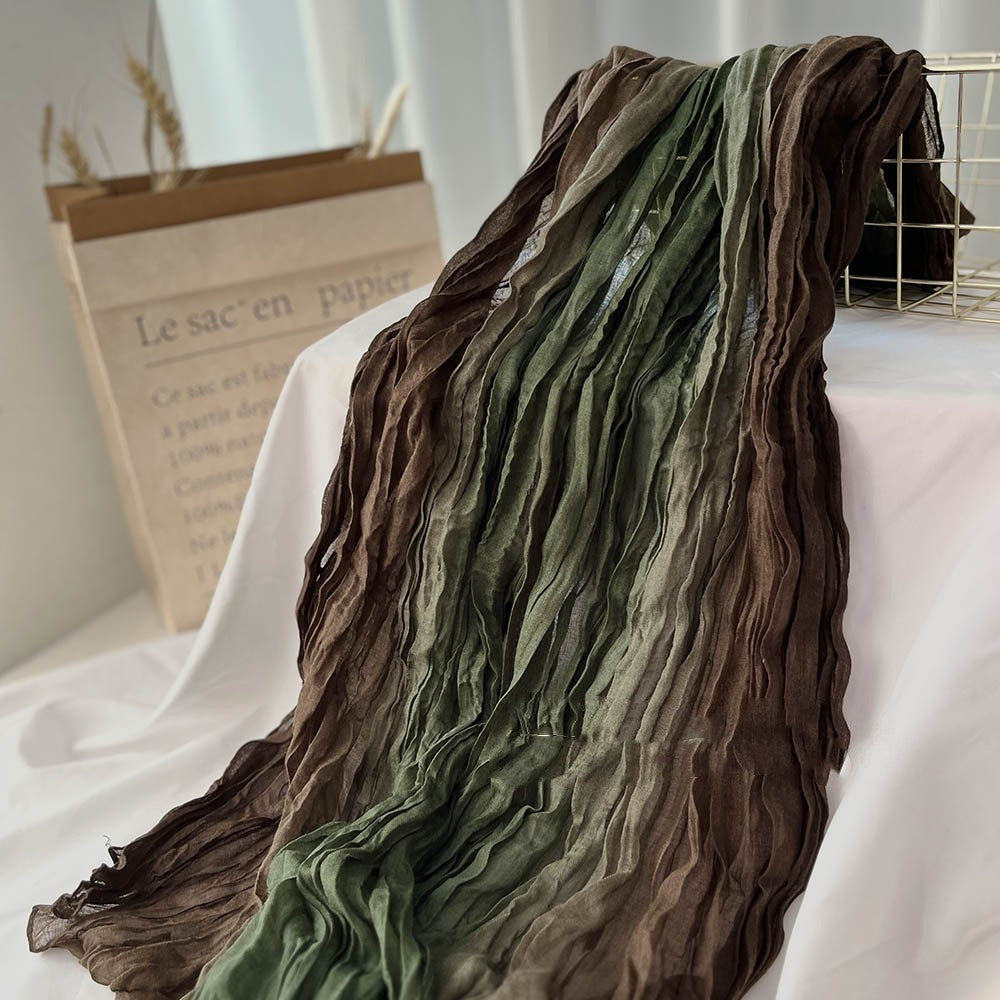 Matching Autumn And Winter Cotton And Linen Feel Long Strip