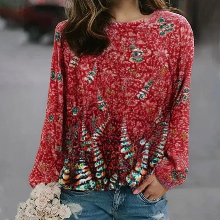 Digital Printed Women's Sweater