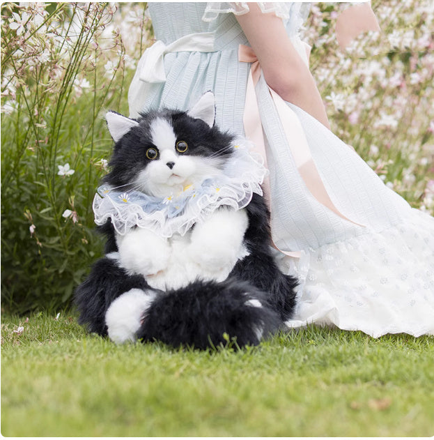 Cat Backpack Simulation Plush Toy