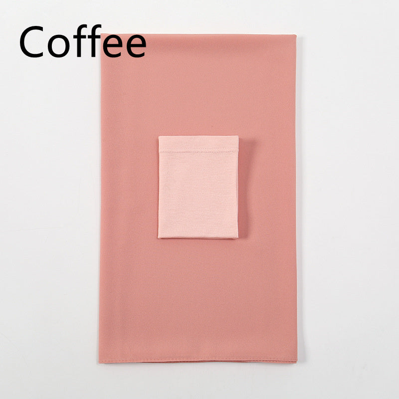 High Quality Pearl Chiffon Scarf