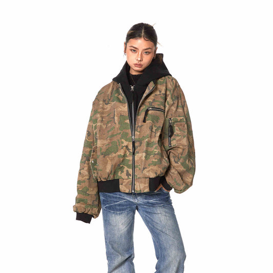 Camouflage Loose Jacket
