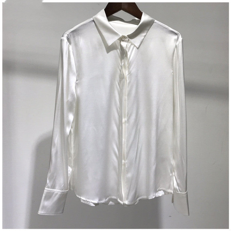 Women's Satin Silk Shirt