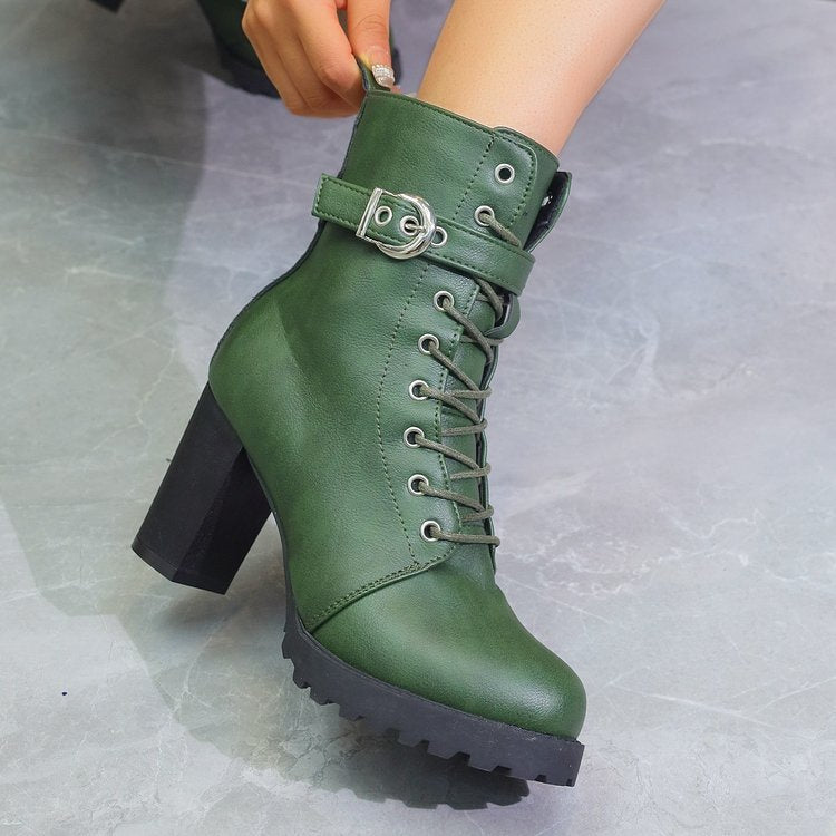 Women's Round Toe Boots