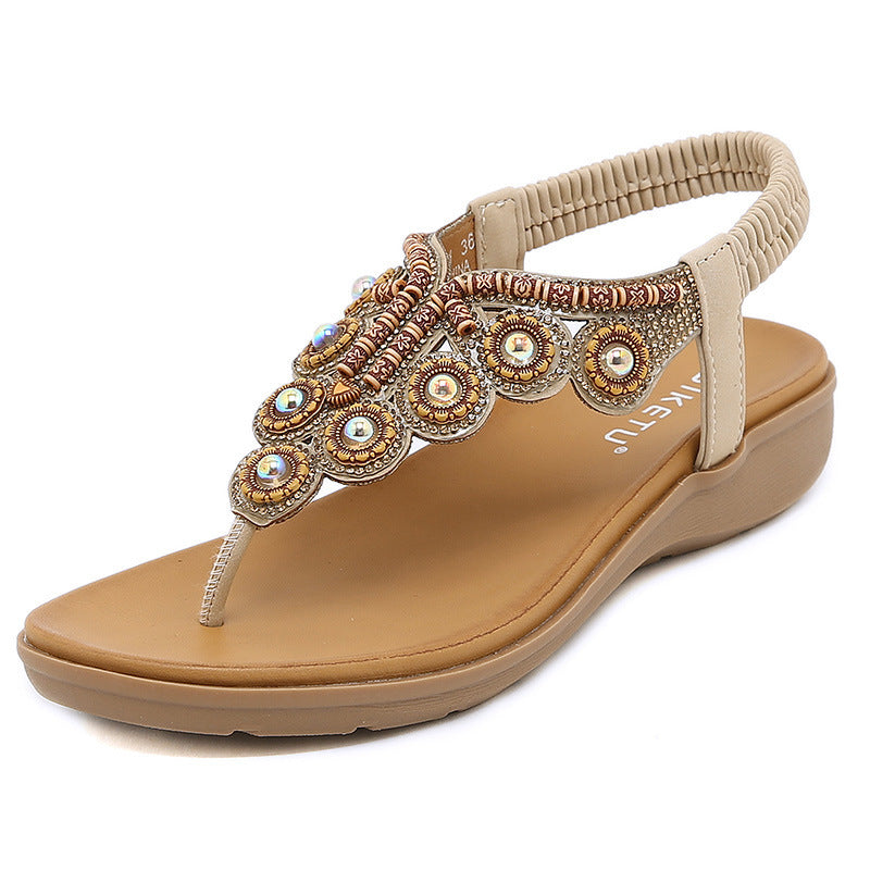 Women's Bohemian-style Rhineston Sandals