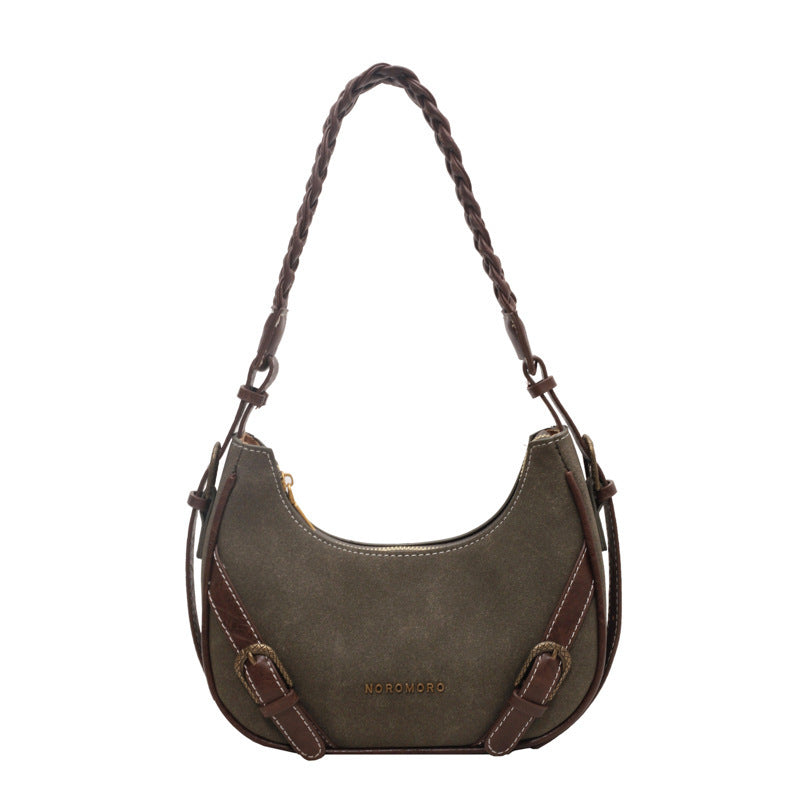 Retro Underarm Baguette Selenodont Bag