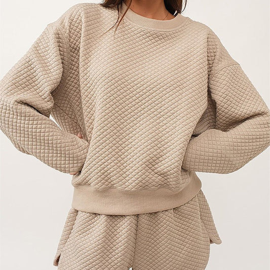 Women's Long-sleeved Two-piece Suit