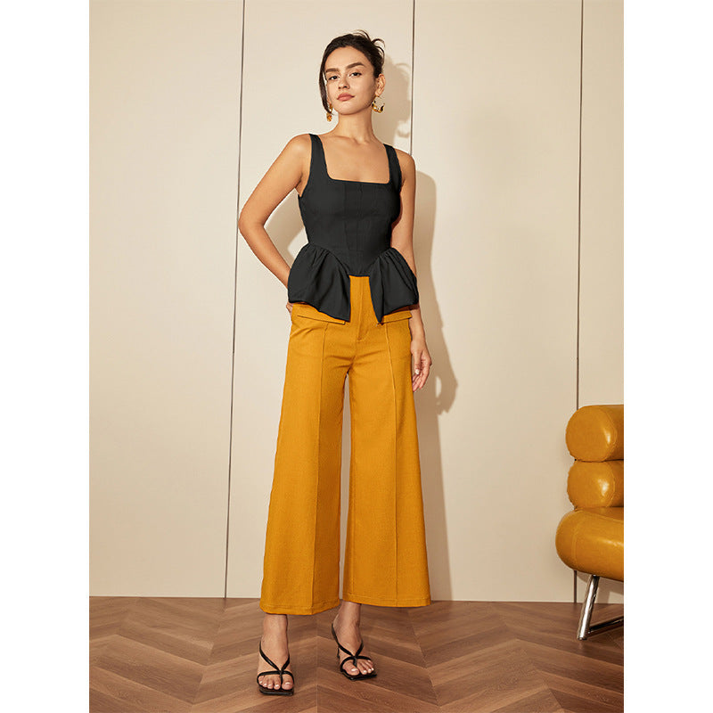 Women's Top Shirt Spaghetti-strap Vest