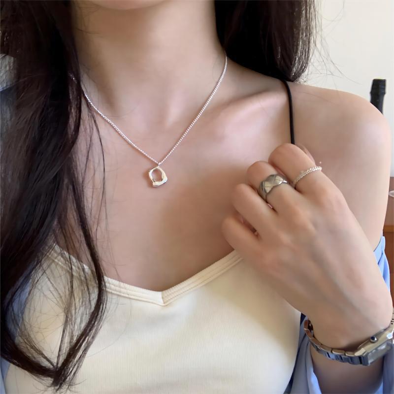 Square Necklace Female Niche