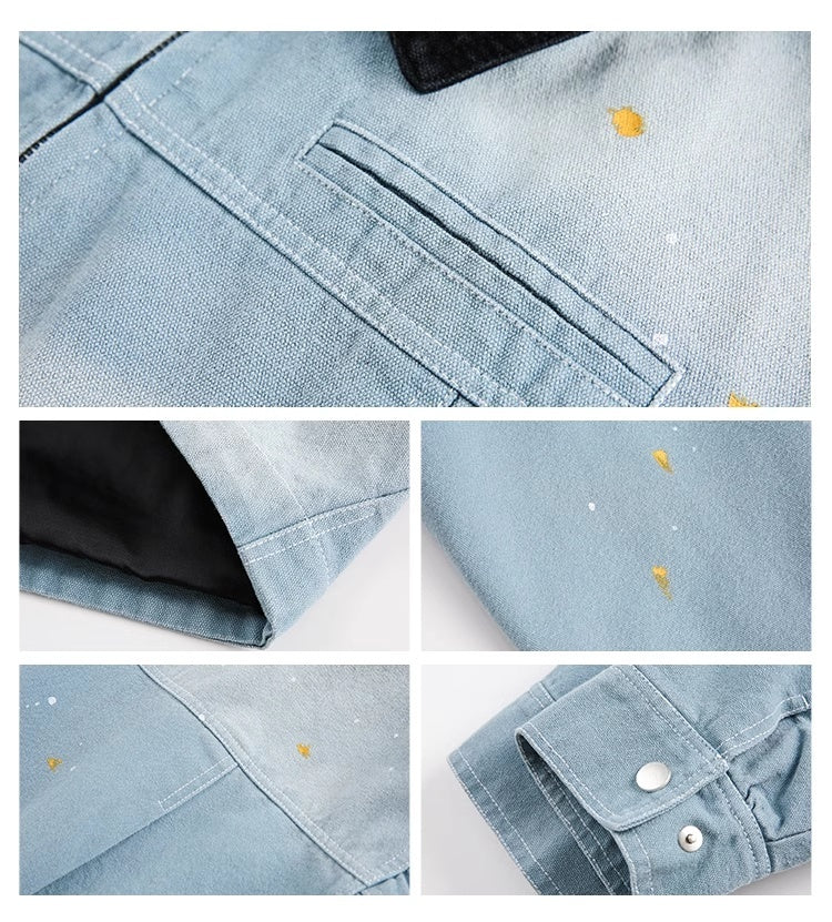 Splash Ink Denim Jacket