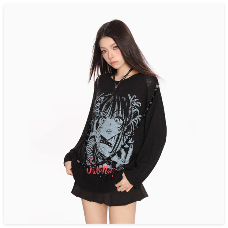 Ladies' Sweater Hoodie Top