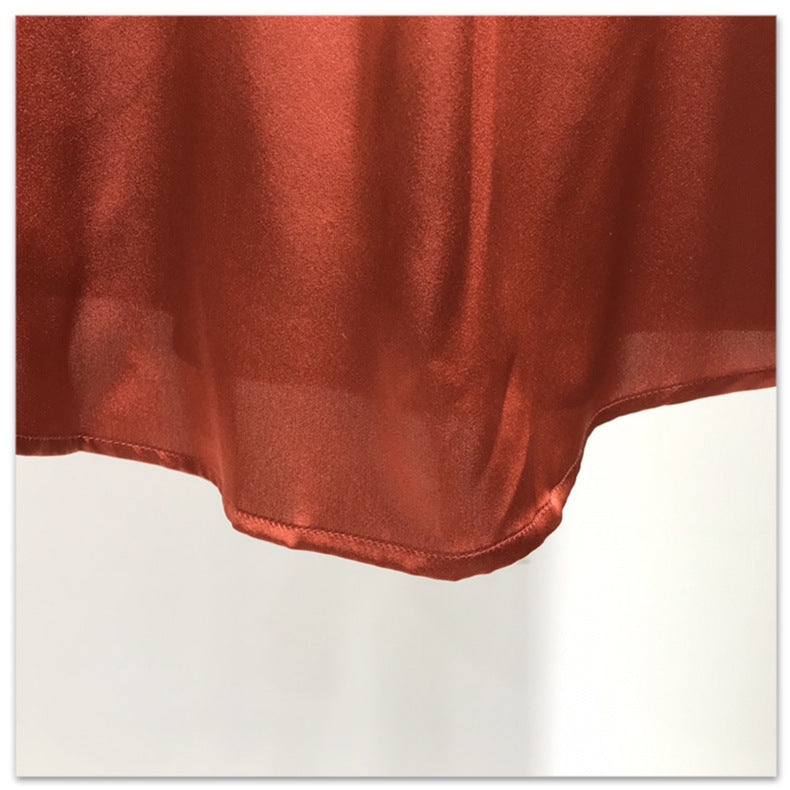 Women's Satin Silk Shirt