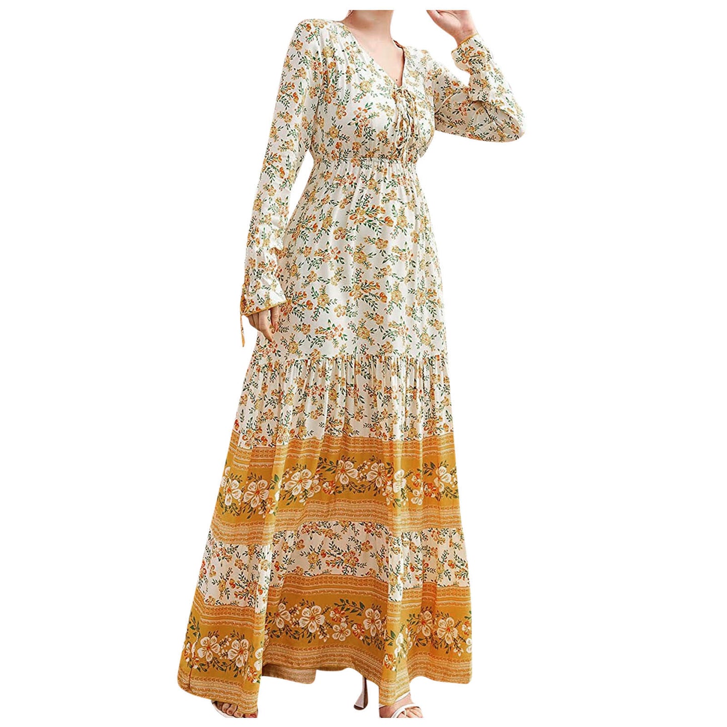 New Women's Long Sleeve Indian Ethnic Style