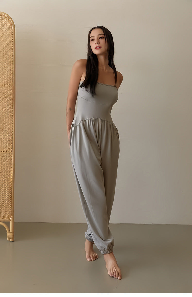 Women's Fitness Sports One-piece Jumpsuit