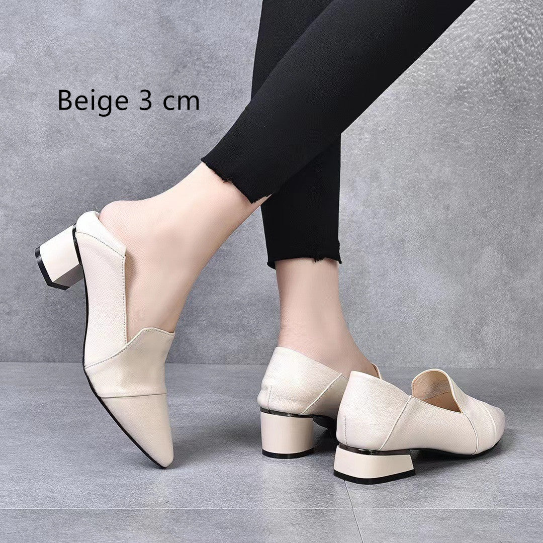 Women's Medium-heeled Shoes