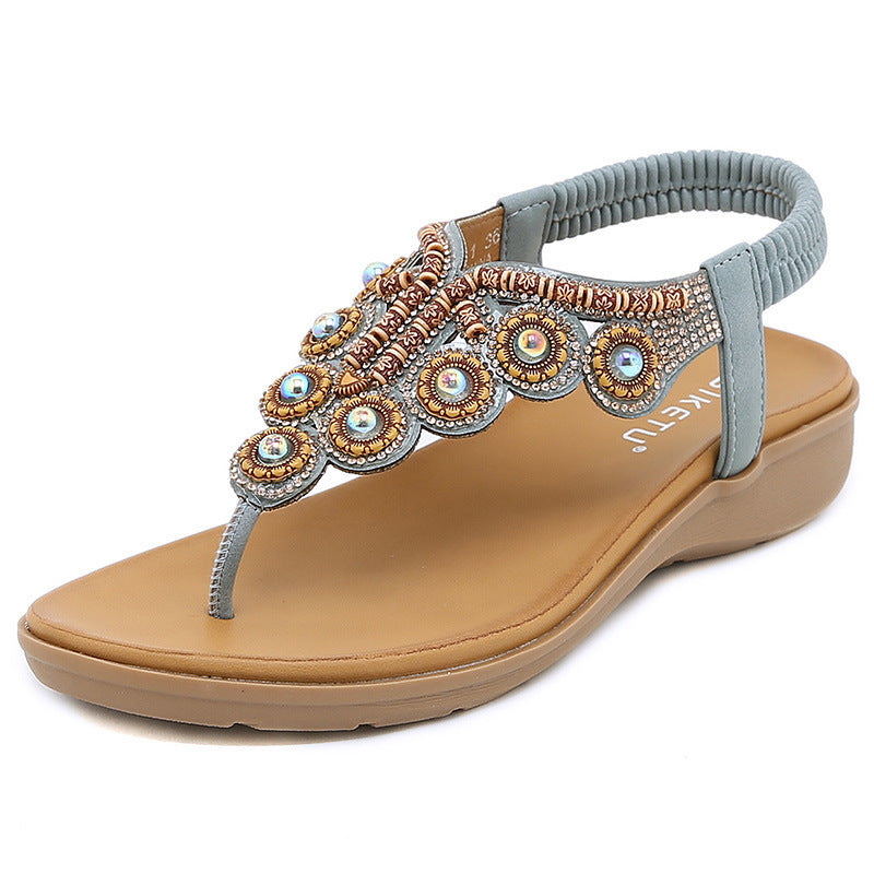 Women's Bohemian-style Rhineston Sandals