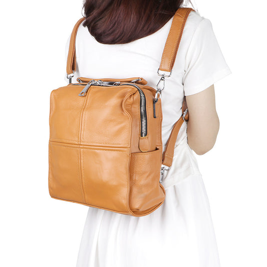 Genuine Leather Women's Backpack