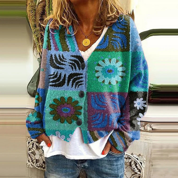Printed Women's Sweater