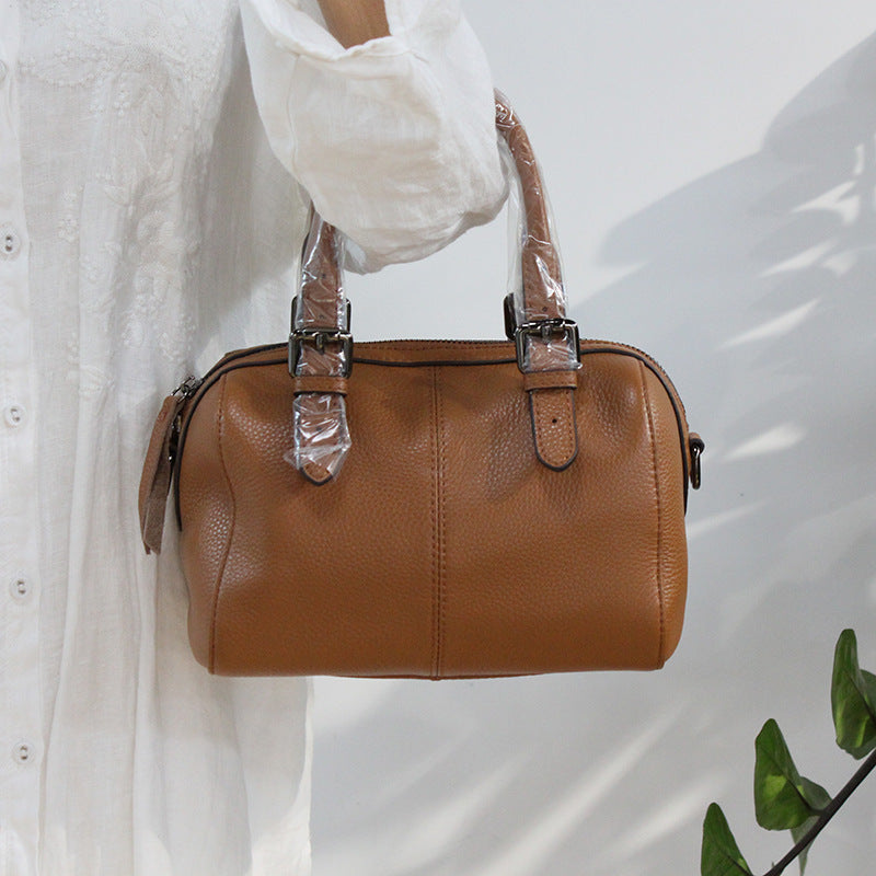 Leather retro art bag