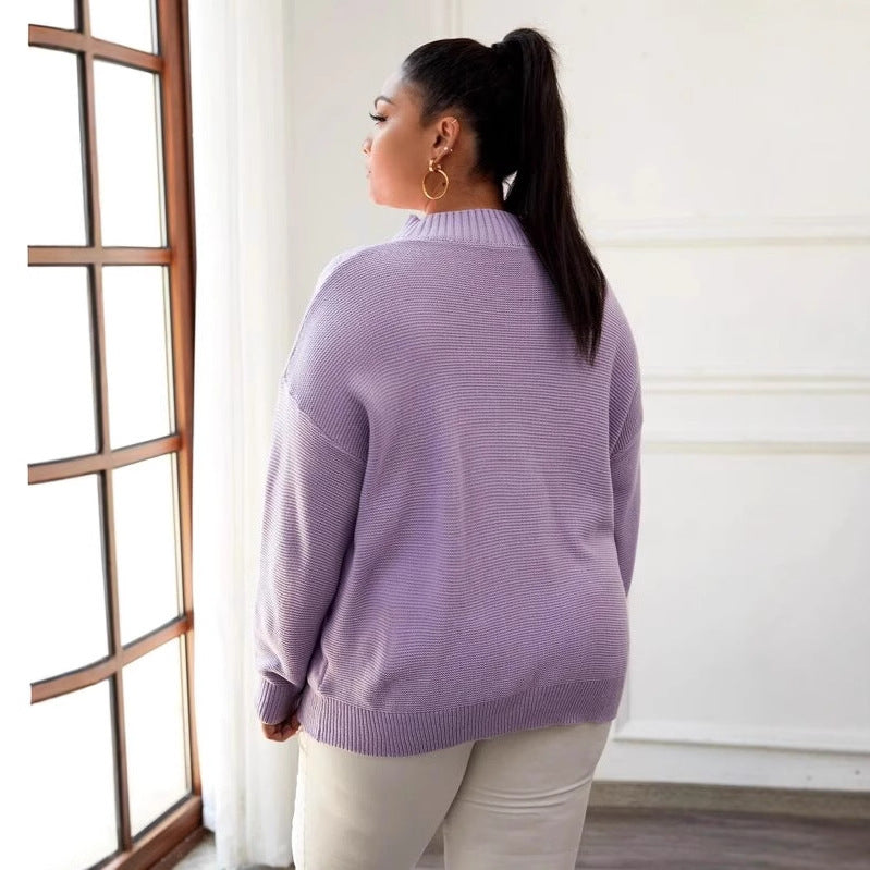 Large Size Women's Sweater