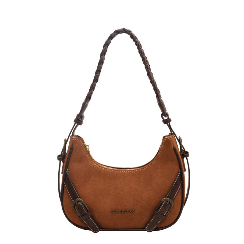 Retro Underarm Baguette Selenodont Bag