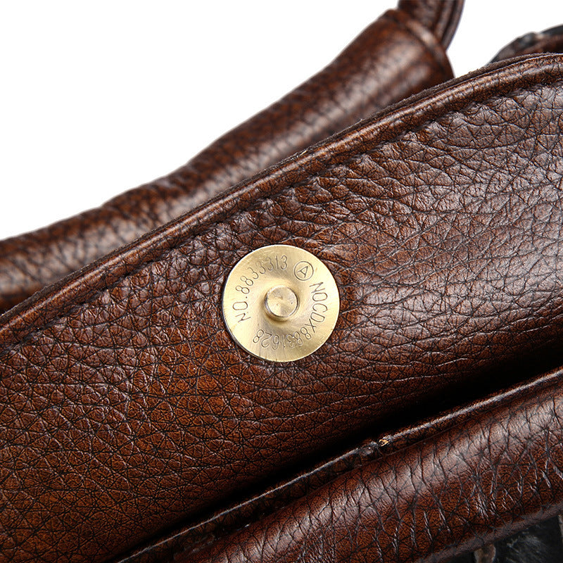 Rubbed retro bag