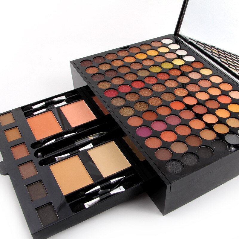 Eyes Shadow Blush Set Piano-shaped Makeup Box 180 color