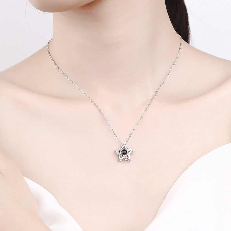 Five-pointed Star Clavicle Necklace
