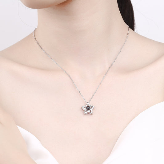 Five-pointed Star Clavicle Necklace