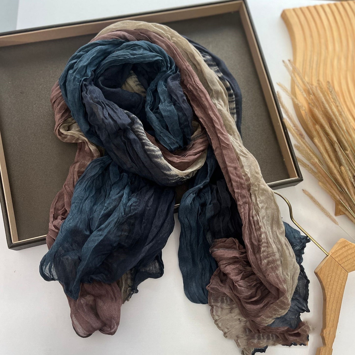 Matching Autumn And Winter Cotton And Linen Feel Long Strip