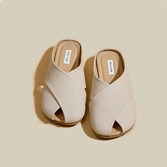 Closed Toe Half Slippers For Women