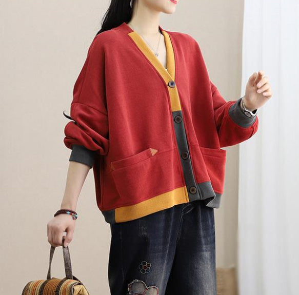 Korean Design Sense Of Niche Cardigan